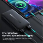 ⁦باور بانك joyroom سرعة 20وات 10000 mAh موديل JR-W050 20W⁩ - الصورة ⁦7⁩