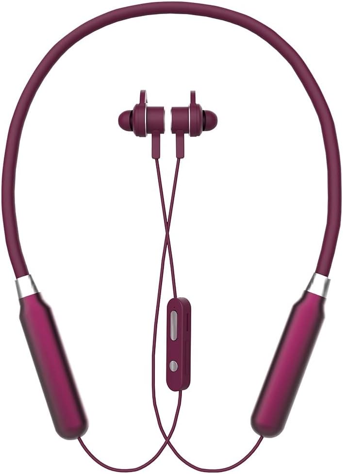 51gwmE10PFL._AC_SL1500_ سماعات رأس بلوتوث N2 بطوق عنق لاسلكية قابلة للطي وخفيفة الوزن مع 120 ساعة من بينجوزونز للعب . - الصورة 1