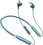 ⁦سماعات رأس بلوتوث N2 بطوق عنق لاسلكية قابلة للطي وخفيفة الوزن مع 120 ساعة من بينجوزونز للعب .⁩ - الصورة ⁦2⁩