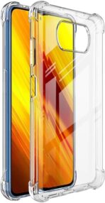 ⁦جراب حماية شفاف رفيع مقاوم للصدمات من مادة TPUمن Gorilla لهاتف Xiaomi Poco X3  .⁩ - الصورة ⁦2⁩