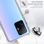 ⁦جراب حماية شفاف رفيع مقاوم للصدمات من مادة TPUمن Gorilla لهاتف Xiaomi 11T  .⁩ - الصورة ⁦4⁩
