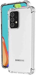 ⁦جراب حماية غوريلا  لهاتف سامسونج جالاكسي A72 4G 5G شفاف ناعم من السيليكون ممتص للصدمات⁩ - الصورة ⁦4⁩