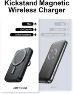 ⁦باور بانك لاسلكي مغناطيسي من Joyroom بسعة 10000 مللي أمبير/ساعة وقوة 22.5 واط JR-PBM12⁩ - الصورة ⁦3⁩