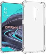 ⁦جراب حماية غوريلا شفاف لموبايل oppo Reno 2 بزوايا مضادة للصدمات. ⁩ - الصورة ⁦2⁩