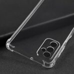 ⁦جراب حماية غوريلا لهاتف سامسونج جالاكسي M52 حافظة شفافة من السيليكون والبولي يوريثين الحراري الناعم وممتص للصدمات⁩ - الصورة ⁦5⁩