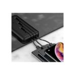 ⁦باور بانك سلكي من إيرلدوم، 10000 مللي أمبير/ساعة، 3 منافذ، أسود، ET-PB41⁩ - الصورة ⁦6⁩