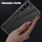 ⁦جراب حماية غوريلا شفاف ممتص للصدمات لهاتف سامسونج جالاكسي A16⁩ - الصورة ⁦7⁩