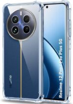 ⁦جراب حماية شفاف رفيع مقاوم للصدمات من مادة TPUمن Gorilla لهاتف  Realme 12 Pro Plus .⁩ - الصورة ⁦7⁩