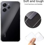 ⁦جراب حماية شفاف رفيع مقاوم للصدمات من مادة TPUمن Gorilla لهاتف Xiaomi Redmi 12 .⁩ - الصورة ⁦7⁩