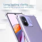 ⁦جراب حماية شفاف رفيع مقاوم للصدمات من مادة TPUمن Gorilla لهاتف Xiaomi Redmi 12C .⁩ - الصورة ⁦7⁩