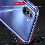 ⁦جراب حماية شفاف رفيع مقاوم للصدمات من مادة TPUمن Gorilla لهاتف Huawei Nova Y70 .⁩ - الصورة ⁦8⁩