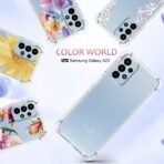 ⁦جراب حماية غوريلا لموبايل سامسونج جالاكسي A23 ممتص للصدمات ومزود بزوايا مرنة مضادة للصدمات⁩ - الصورة ⁦8⁩