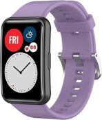 ⁦سوار ساعة يد متوافق مع ساعة هواوي فيت/فيت نيو/فيت اليجانت/فيت SE، سوار بديل للنساء والرجال من السيليكون .⁩ - الصورة ⁦7⁩