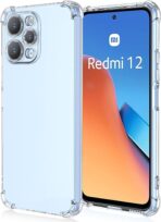 ⁦جراب حماية شفاف رفيع مقاوم للصدمات من مادة TPUمن Gorilla لهاتف Xiaomi Redmi 12 .⁩ - الصورة ⁦8⁩