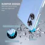 ⁦جراب حماية غوريلا شفاف لموبايل Oppo A78 4G بزوايا مضادة للصدمات. ⁩ - الصورة ⁦8⁩