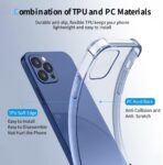 ⁦جراب حماية غوريلا شفاف ضد الصدمات لهاتف iPhone 13 Pro⁩ - الصورة ⁦8⁩