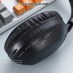 ⁦سماعة رأس لاسلكية SD-1102، بلوتوث V5.3 مع ميكروفون خارجي وتدعم بطاقة SD.⁩ - الصورة ⁦4⁩