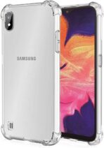 ⁦جراب حماية غوريلا شفاف لهاتف سامسونج جالاكسي A10 ممتص للصدمات⁩ - الصورة ⁦3⁩