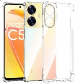 ⁦جراب حماية شفاف رفيع مقاوم للصدمات من مادة TPUمن Gorilla لهاتف  Realme C55 .⁩ - الصورة ⁦6⁩