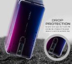 ⁦جراب حماية غوريلا شفاف ناعم من البولي يوريثين الحراري والسيليكون ممتص للصدمات بزاوية معززة وحماية كاملة للكاميرا لموبايل Oppo F11 Pro.⁩ - الصورة ⁦4⁩