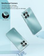 ⁦جراب حماية شفاف رفيع مقاوم للصدمات من مادة TPUمن Gorilla لهاتف Honor X6A .⁩ - الصورة ⁦3⁩