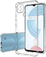 ⁦جراب حماية شفاف رفيع مقاوم للصدمات من مادة TPUمن Gorilla لهاتف  Realme C25Y .⁩ - الصورة ⁦6⁩