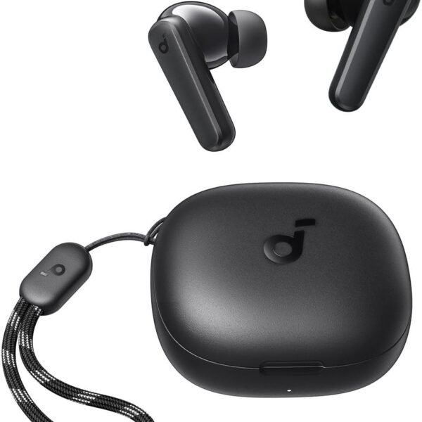 سماعات داخل الأذن لايف P25i بتقنية لاسلكية حقيقية من انكر - ساوندكور، لمكالمات معززة بالذكاء الاصطناعي، مع مشغلات 10 ملم و22 معادل صوت مضبوط مسبقًا ووقت تشغيل 30 ساعة