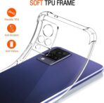 ⁦جراب حماية شفاف رفيع مقاوم للصدمات من مادة TPUمن Gorilla لهاتف  Vivo V21 .⁩ - الصورة ⁦5⁩