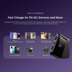 ⁦باور بانك توست 22.5 بايت فائق السرعة 10000 مللي امبير في الساعة، موديل OPB-7100Q من توست⁩ - الصورة ⁦5⁩