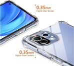 ⁦جراب حماية شفاف رفيع مقاوم للصدمات من مادة TPUمن Gorilla لهاتف Mi 11 Lite 4G  .⁩ - الصورة ⁦5⁩