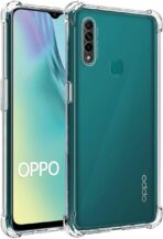 ⁦جراب حماية غوريلا شفاف لموبايل Oppo A31 بزوايا مضادة للصدمات. ⁩ - الصورة ⁦2⁩