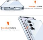 ⁦جراب شفاف غوريلا سامسونج جالكسي A15 ضد الكسر و الصدمات⁩ - الصورة ⁦4⁩