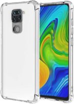 ⁦جراب حماية شفاف رفيع مقاوم للصدمات من مادة TPUمن Gorilla لهاتف Xiaomi Redmi Note 9 4G.⁩ - الصورة ⁦4⁩