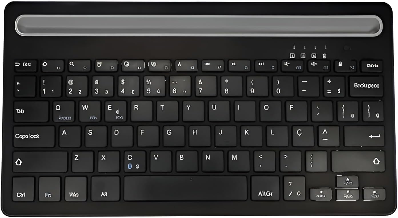 61OwZ5zmZiL._AC_SL1500_ لوحة مفاتيح لاسلكية صغيرة ZR-3666 تعمل على نظام الأندرويد ونظام أي أو اس وتدعم خاصية البلوتوث والإتصال اللاسلكي - الصورة 1