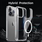 ⁦جراب حماية غوريلا شفاف ضد الصدمات لهاتف iPhone 13 Pro Max⁩ - الصورة ⁦4⁩