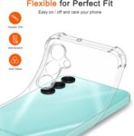 ⁦جراب غوريلا شفاف ممتص للصدمات لهاتف جالاكسي A26 الجيل الرابع 4G/A26 5G⁩ - الصورة ⁦3⁩