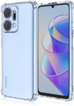 ⁦جراب حماية شفاف رفيع مقاوم للصدمات من مادة TPUمن Gorilla لهاتف Honor X7A .⁩ - الصورة ⁦2⁩