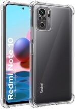 ⁦جراب حماية شفاف رفيع مقاوم للصدمات من مادة TPUمن Gorilla لهاتف   Redmi Note 10 .⁩ - الصورة ⁦8⁩