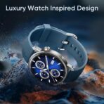 ⁦ساعة S2، شاشة أموليد مقاس 1.43 بوصة، مقاومة للغبار والماء IP68 مع وجوه قابلة للتخصيص، تتبع صحي مخصص بالذكاء الاصطناعي، محرك ذكاء اصطناعي فائق وبطارية ذكية تدوم حتى 20 يومًا (لون أزرق)⁩ - الصورة ⁦9⁩