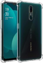 ⁦جراب حماية غوريلا شفاف ناعم من البولي يوريثين الحراري والسيليكون ممتص للصدمات بزاوية معززة وحماية كاملة للكاميرا لموبايل Oppo F11.⁩ - الصورة ⁦3⁩