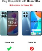 ⁦جراب حماية شفاف رفيع مقاوم للصدمات من مادة TPUمن Gorilla لهاتف Honor X6A .⁩ - الصورة ⁦6⁩