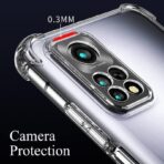 ⁦جراب حماية شفاف رفيع مقاوم للصدمات من مادة TPUمن Gorilla لهاتف Xiaomi Redmi Note 12 Pro 4G .⁩ - الصورة ⁦7⁩