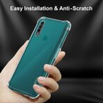 ⁦جراب حماية غوريلا شفاف لموبايل Oppo A31 بزوايا مضادة للصدمات. ⁩ - الصورة ⁦3⁩