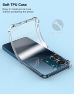 ⁦جراب حماية شفاف رفيع مقاوم للصدمات من مادة TPUمن Gorilla لهاتف REDMI 13C Poco C65 .⁩ - الصورة ⁦4⁩