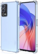 ⁦جراب حماية غوريلا شفاف لموبايل Oppo A55 4G بزوايا مضادة للصدمات. ⁩ - الصورة ⁦5⁩