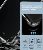 ⁦جراب حماية شفاف رفيع مقاوم للصدمات من مادة TPUمن Gorilla لهاتف   Redmi Note 10 .⁩ - الصورة ⁦3⁩