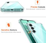 ⁦جراب غوريلا شفاف ممتص للصدمات لهاتف جالاكسي A26 الجيل الرابع 4G/A26 5G⁩ - الصورة ⁦2⁩