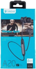 ⁦سماعة أذن رياضية سيليبريت A20 بتصميم داخل الأذن تعمل بتقنية البلوتوث ومتوافقة مع جميع الموبايلات لاسلكي .⁩ - الصورة ⁦5⁩