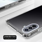 ⁦جراب حماية غوريلا شفاف لموبايل Oppo A16K  بزوايا مضادة للصدمات. ⁩ - الصورة ⁦3⁩