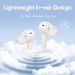 ⁦سماعات داخل الأذن ترو T110 لاسلكية من ريلمي مشغل صوت باس ديناميكي 10 ملم بخاصية إلغاء الضوضاء بتقنية الذكاء الاصطناعي اي ان سي .⁩ - الصورة ⁦2⁩